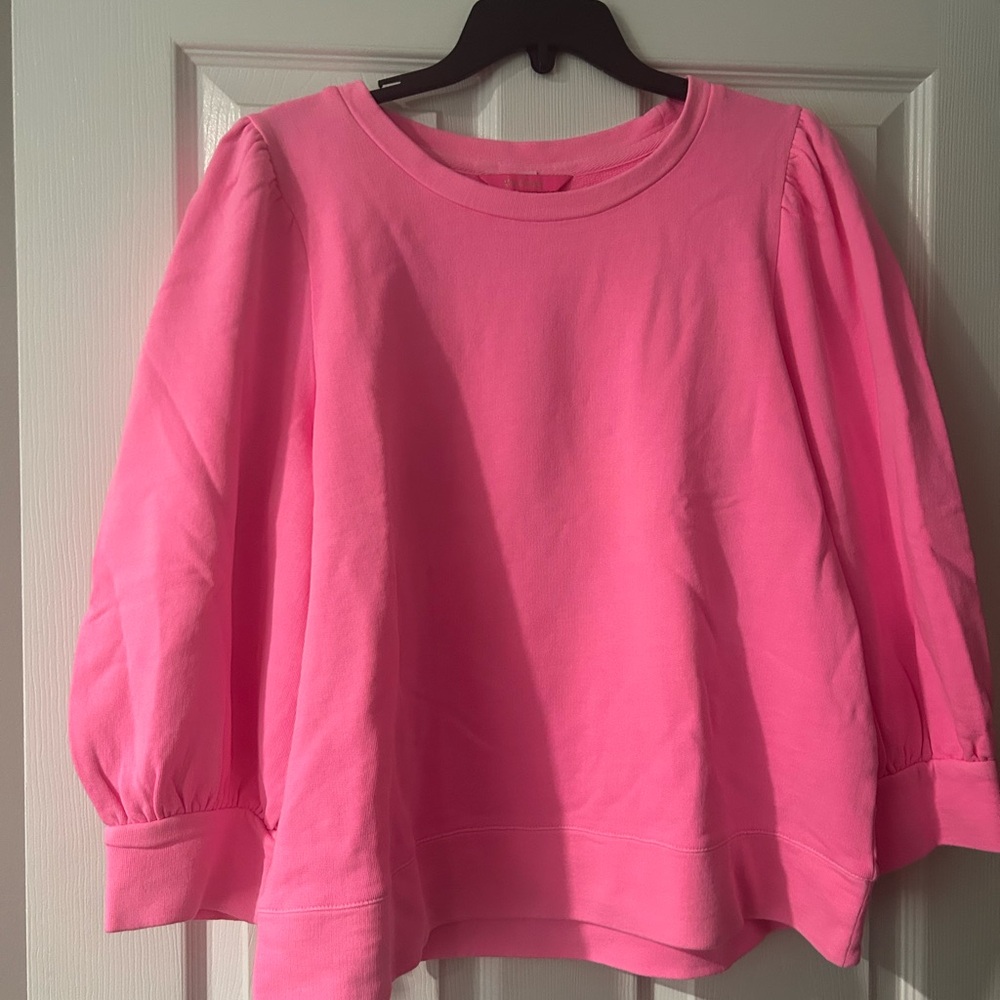 Lilly Pulitzer Vibrant Pink Knit Top